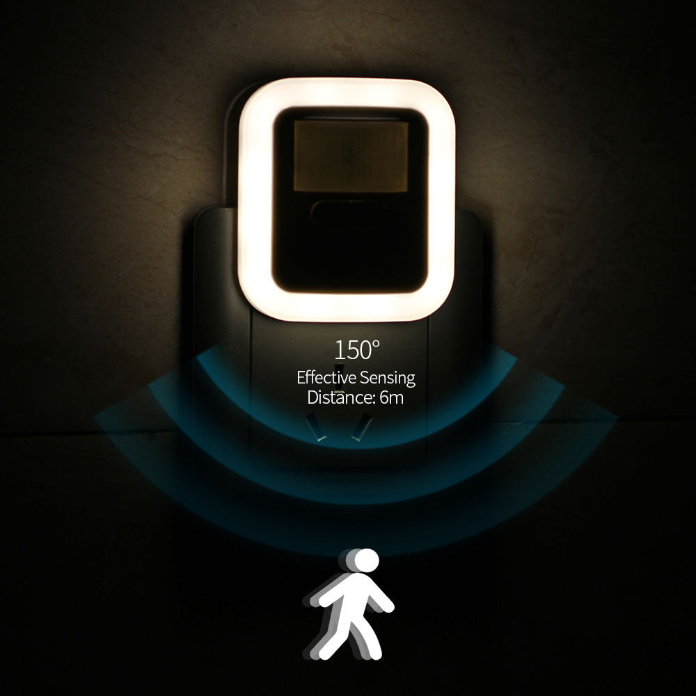 Body sensor toilet night light