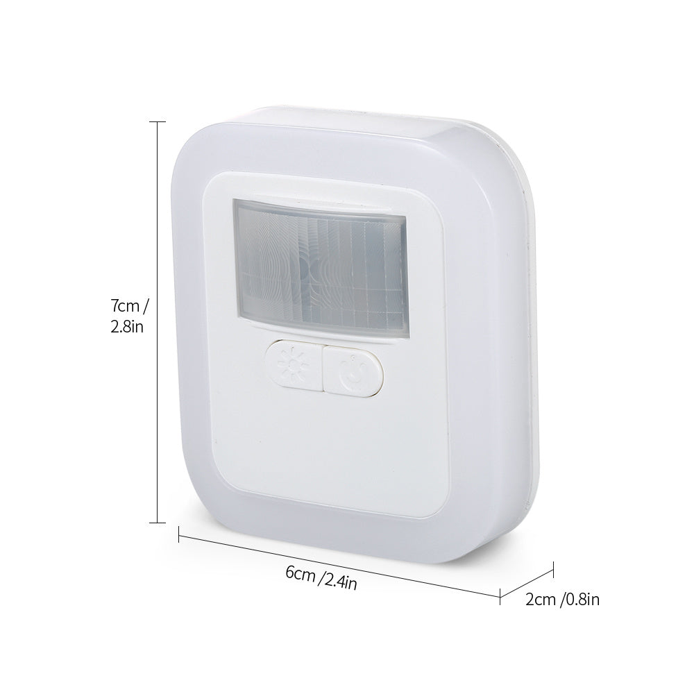 Body sensor toilet night light