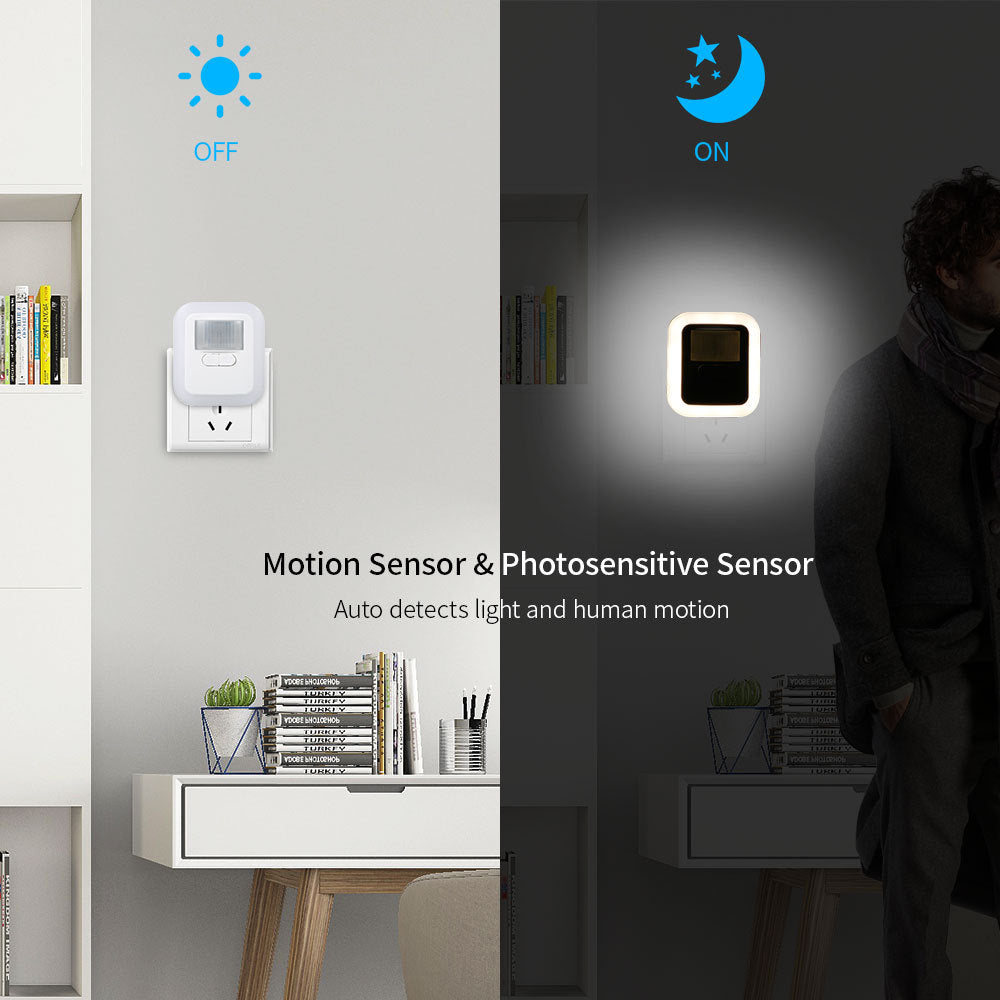 Body sensor toilet night light