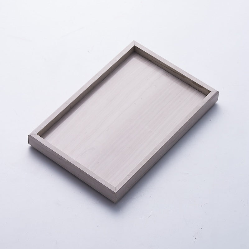 Black White Gray Marble Tray Cosmetics Toiletries Storage Tray