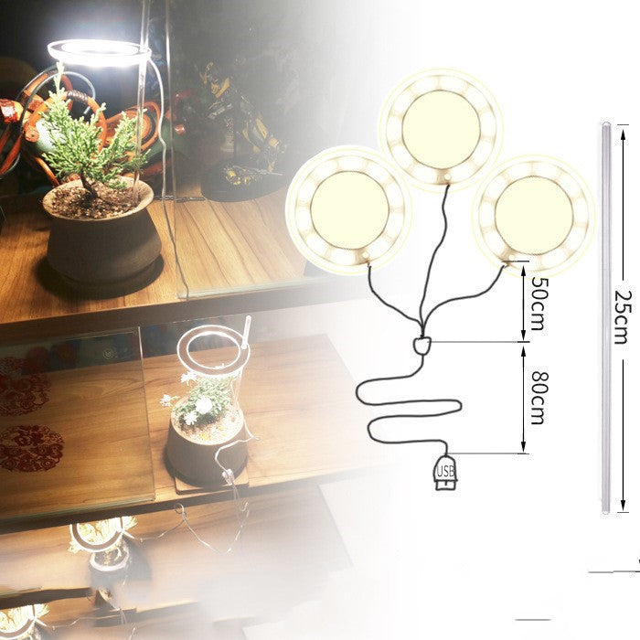 Full-spectrum LED Imitating Sun Coloring Plant Succulent Fill Light Lamp