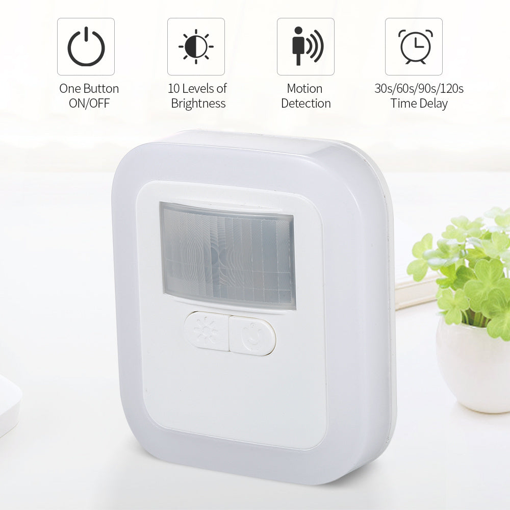 Body sensor toilet night light