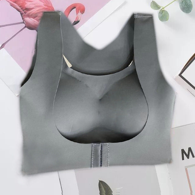 Posture Corrector Bra For Women  2-in-1 Breast Lifter & Back Support  Front Closure Sports Shaper
